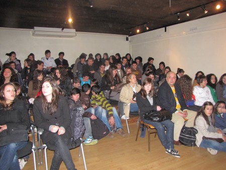 Palestra 8-03-2010-alunos e professores(10ºU,S/11ºR,S,V e 12ºS)